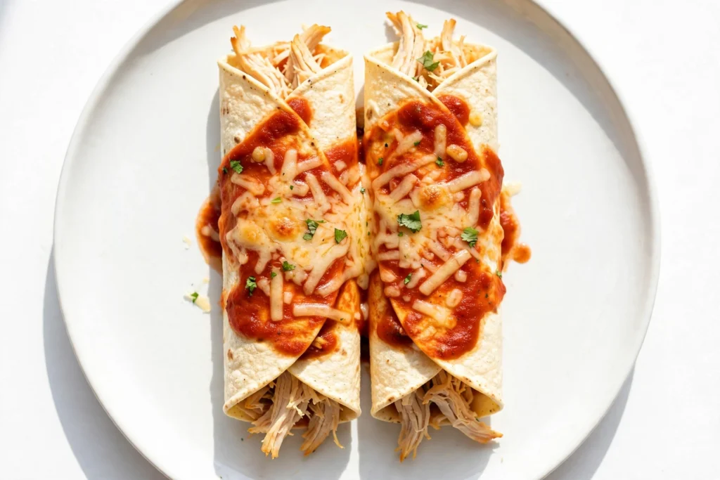 Chicken Enchiladas Light