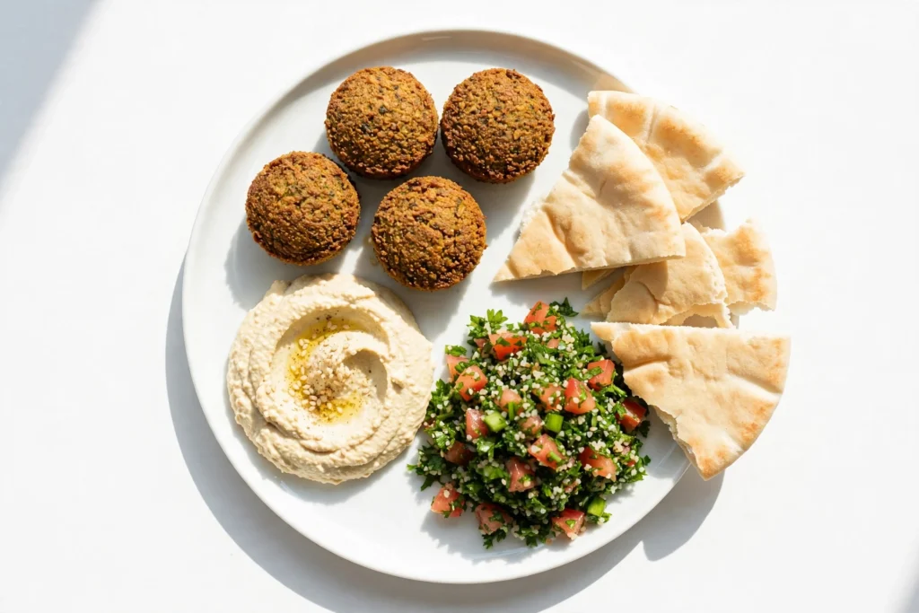 Falafel Mezze Plate