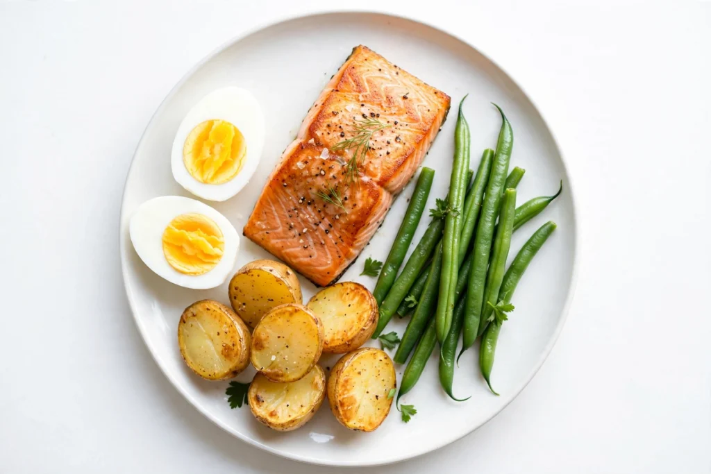 Salmon Nicoise Salad