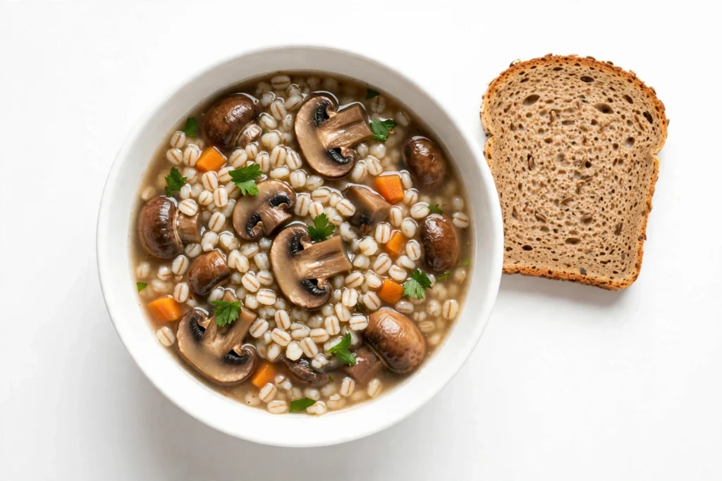 Mushroom Barley Soup